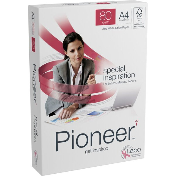 4255704330861 - Kopierpapier Pioneer DIN A4 80 gqm 171er Weiße geeignet für ILK 500 Blatt 4255704330861 Antalis