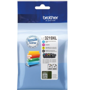 Value Pack Tintenpatrone LC-3219XL, für Brother Drucker, 1 x ca. 3.000, 3 x ca. 1.500 Seiten, BK/C/M/Y