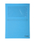 Sichtmappen Forever 50106E, A4 blau Recyclingkarton 120g