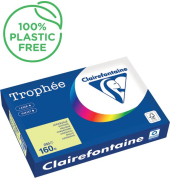 Kopierpapier Trophee 1023PC hellgelb A4 160g
