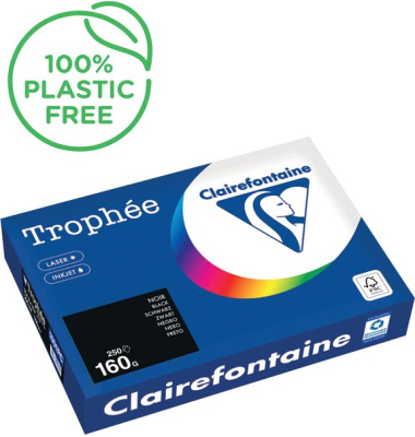 Kopierpapier Trophee 1001PC schwarz A4 160g