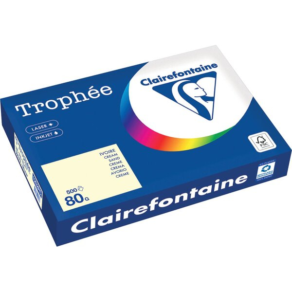 3329680004397 - Kopierpapier Trophee DIN A3 80gqm 500 Blatt sand 3329680004397 Clairefontaine 3329680004397 - Kopierpapier Trophee DIN A3 80gqm 500 Blatt sand 3329680004397 Clairefontaine