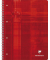 Collegeblock 8279C, Muster, Lineatur 22 / kariert mit Rand innen/außen, A4, 90g, sortiert, 80 Blatt