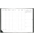 Wochenkalender 01506425MQ, Minister DE, schwarz, 160x240mm (HxB)