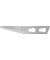 Cutter-Ersatzklingen Nr. 34, 6mm Skalpellklinge Stahl