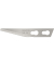 Bastelmesser-Ersatzklingen Grafikerklinge, 6mm Skalpellklinge Stahl