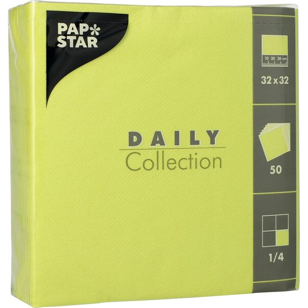 4002911484128 - Servietten 32 x 32 cm unifarben 50 Stück limone 4002911484128 Papstar 4002911484128 - Servietten 32 x 32 cm unifarben 50 Stück limone 4002911484128 Papstar