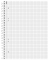 Collegeblock 1067152 Student Premium, Lineatur 22 / kariert mit Rand innen, A5, 90g, grau, 80 Blatt