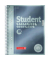 Collegeblock 1067152 Student Premium, Lineatur 22 / kariert mit Rand innen, A5, 90g, grau, 80 Blatt
