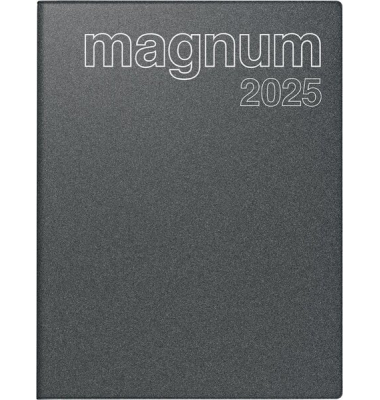 Buchkalender 7027083805, Magnum, grau, 240x183mm