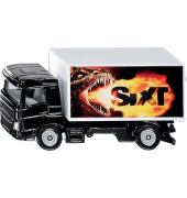 LKW mit Kofferaufbau Sixt aus Metall und Kunststoff