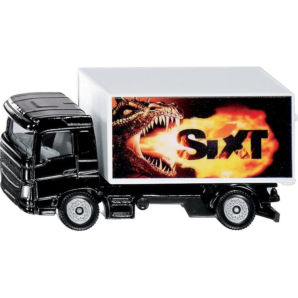 4006874011070 - LKW mit Kofferaufbau Sixt aus Metall und Kunststoff 4006874011070 Sieper