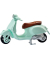 Vespa 125 GTS Super aus Metall und Kunststoff