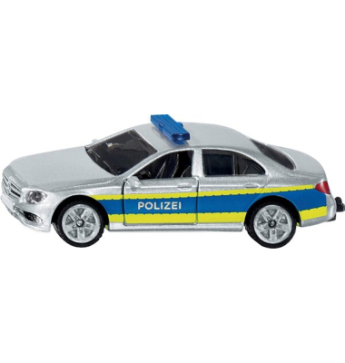 Polizei-Streifenwagen aus Metall und Kunststoff