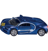 Bugatti Chiron Gendarmerie aus Metall und Kunststoff