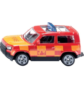 Land Rover Defender Feuerwehr aus Metall und Kunststoff