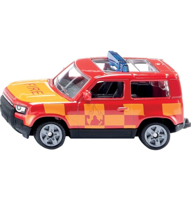 Land Rover Defender Feuerwehr aus Metall und Kunststoff