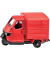 Piaggio Ape 50 aus Metall und Kunststoff