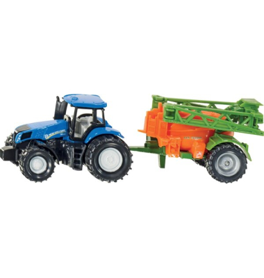Traktor mit Feldspritze aus Metall und Kunststoff