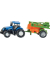 Traktor mit Feldspritze aus Metall und Kunststoff