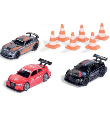 Geschenkset Race aus Metall und Kunststoff