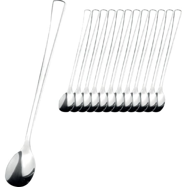 4007796043378 - ESMEYER Stockholm Langstiellöffel-Set 12× Edelstahl 18 10 poliert 198 cm Länge 20 mm Stärke – 4007796043378 - ESMEYER Stockholm Langstiellöffel-Set 12× Edelstahl 18 10 poliert 198 cm Länge 20 mm Stärke –