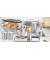 Salz- & Pfefferstreuer-Set Vista silber 73,0 mm
