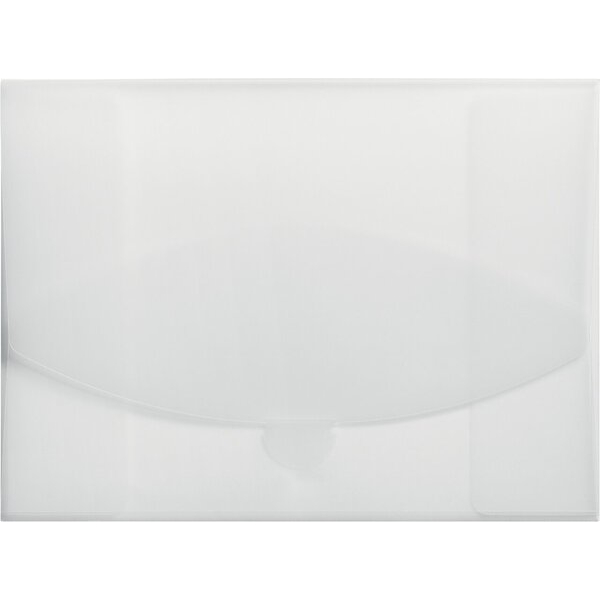 4009212063991 - Dokumententasche Wallet PP Format DIN A4 integrierter Lasche zum zum Verschließen transparent 4009212063991 Papierverarbeitu