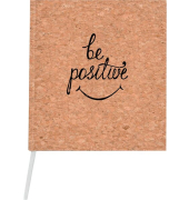 Notizbuch 26078-11, Feel good, orange, blanko, 64 Blatt / 128 Seiten