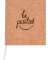 Notizbuch 26078-11, natur, blanko, 128 Blatt