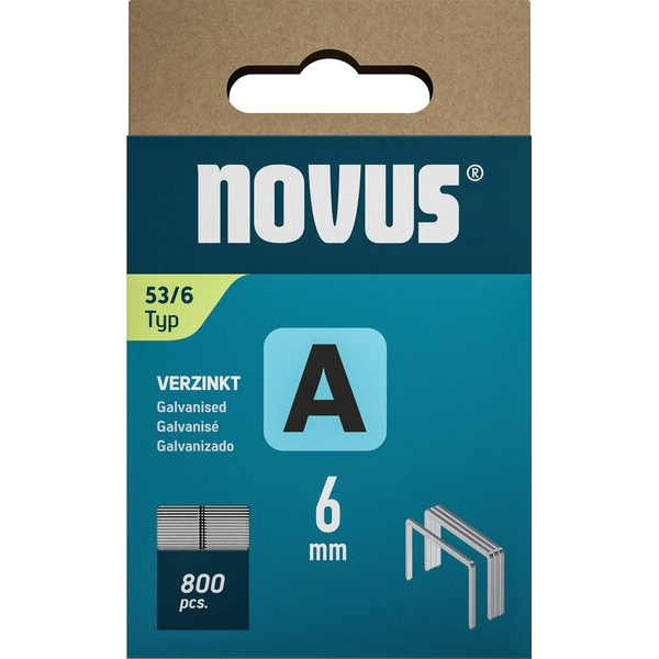 4009729080795 - Tackerklammern Typ A 53 6 042-0776 4009729080795 800 Stück
