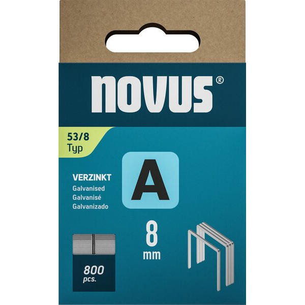 4009729080825 - Heftklammern Typ A 53 8 042-0777  4009729080825 Novus
