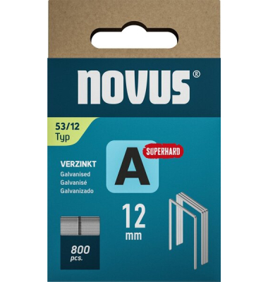 Tackerklammern Typ A Superhard 53/12, 042-0780