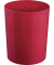 Sicherheitspapierkorb, Kunststoff, schwer entflammbar, TÜV-zertifiziert, 13 Liter, bordeaux