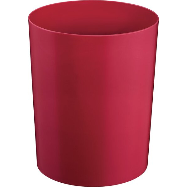 4012086026467 - Sicherheitspapierkorb Kunststoff schwer entflammbar TÜV-zertifiziert 13 Liter bordeaux 4012086026467 Helit