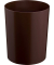 Papierkorb Sicherheit Z1100475, 13 Liter, rund, braun