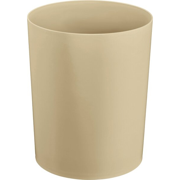 4012086026528 - Sicherheitspapierkorb Aluminium-Einsatz Kunststoff schwer entflammbar TÜV-zertifiziert 13 Liter beige 4012086026528 Helit