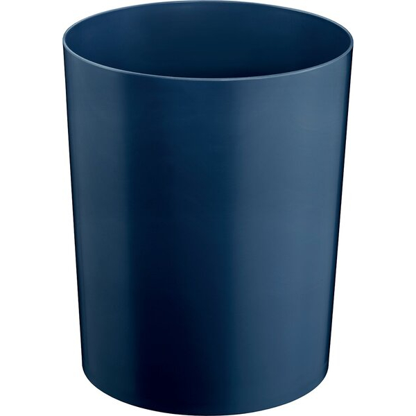 4012086026559 - Sicherheitspapierkorb Aluminium-Einsatz Kunststoff schwer entflammbar TÜV-zertifiziert 13 Liter blau 4012086026559 Helit