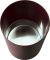 Papierkorb Sicherheit Z1100575, 13 Liter, rund, braun