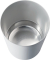Sicherheitspapierkorb, Aluminium-Einsatz, Kunststoff, schwer entflammbar, TÜV-zertifiziert, 13 Liter, lichtgrau