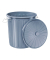 Mülleimer 55,0 l grau
