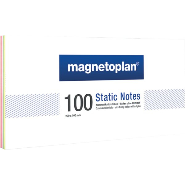 4013695063904 - Notes Static 200 x 100 mm haftend durch statische Aufladung sortiert in weiß gelb grün rosa orange 4013695063904 Magnetopl 4013695063904 - Notes Static 200 x 100 mm haftend durch statische Aufladung sortiert in weiß gelb grün rosa orange 4013695063904 Magnetopl