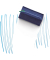 Tafelwischer 1228814 magnetoWipe ecoAware PET-Filz blau
