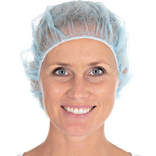 4015544126099 - Baretthauben Bettina Light PP Ø 53cm blau 4015544126099 100 Stück