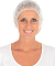 Baretthauben Bettina Light, PP, Ø 60cm, weiß