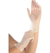 Vinylhandschuhe Ideal, puderfrei, transparent, Gr. 11XXL