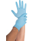 Einweghandschuhe Hygostar Safe Light, Nitril, lebensmittelecht, blau, Gr&ouml;&szlig;e 11/XXL,