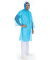Besucherkittel Light, Kapuze, PE, Universalgröße, blau, 50 Stück
