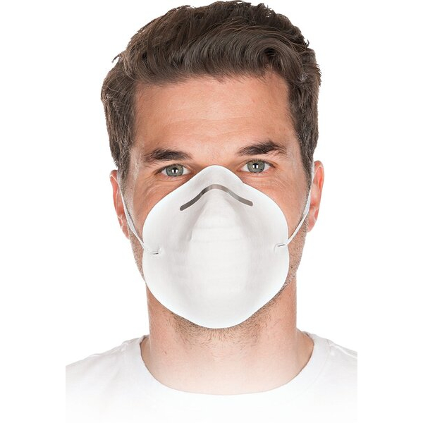 4015544293104 - Industriemasken PP-Vlies Gummibänder Universalgröße weiß 50 Stück 4015544293104 Franz Mensch