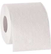 Toilettenpapier, 2-lagig, naturweiß, Recycling-Qualität, 250 BlattRolle, 8 RollenPackung